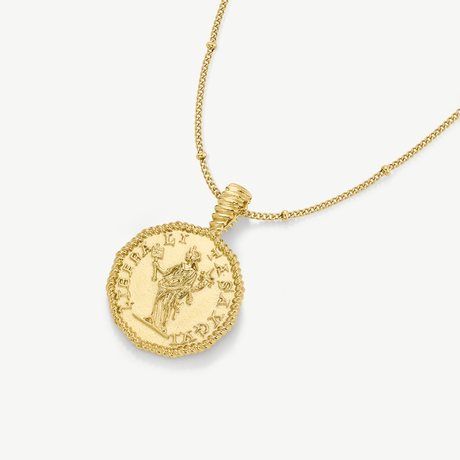 Athena Coin Necklace