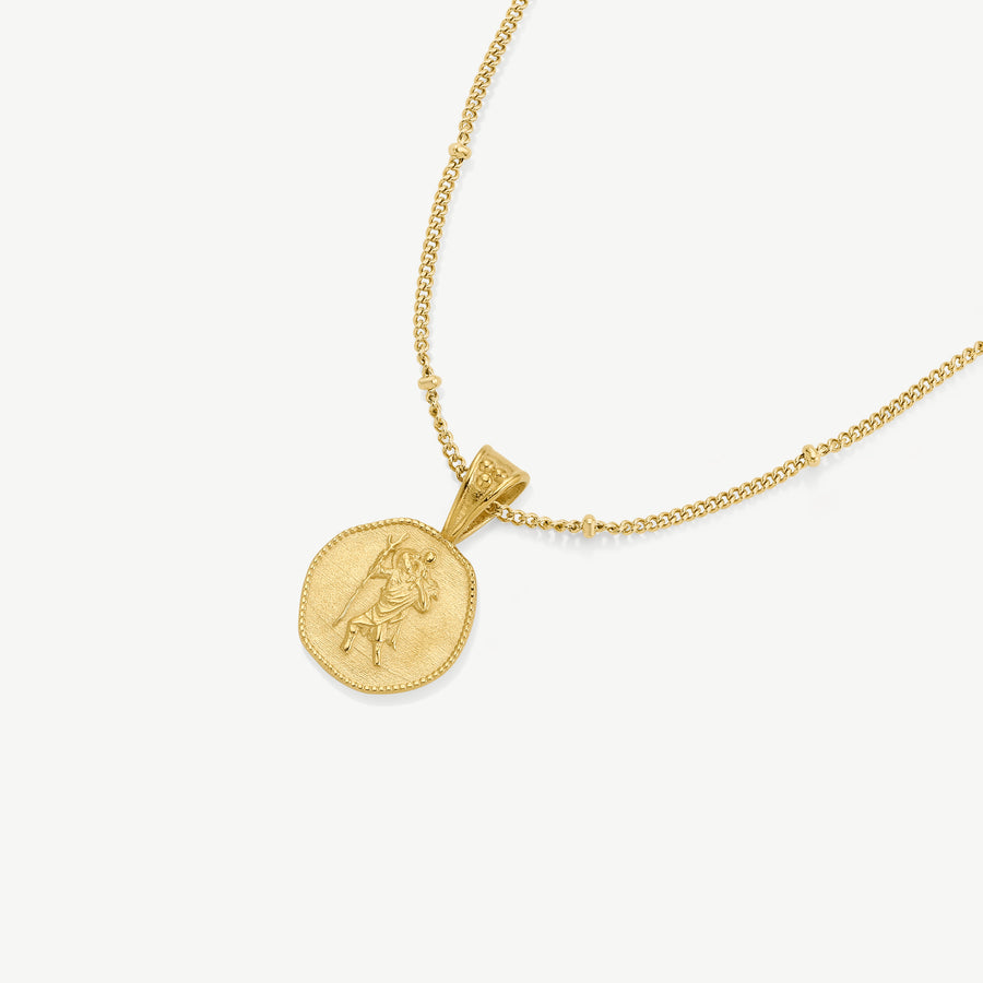 St. Christopher Necklace - Stay Safe Wherever You Go