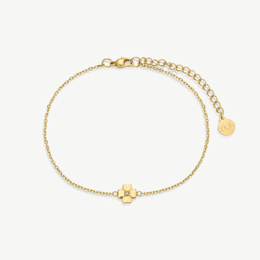 Bridesmaid Lucky Clover Bracelet