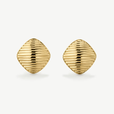 Vintage Ribbed Earrings