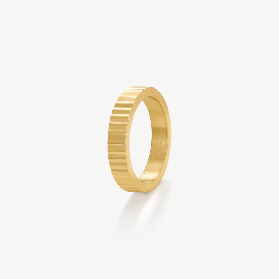 Mini Pleat Ring