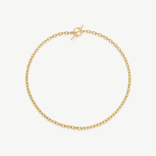 Cuban T Bar Necklace