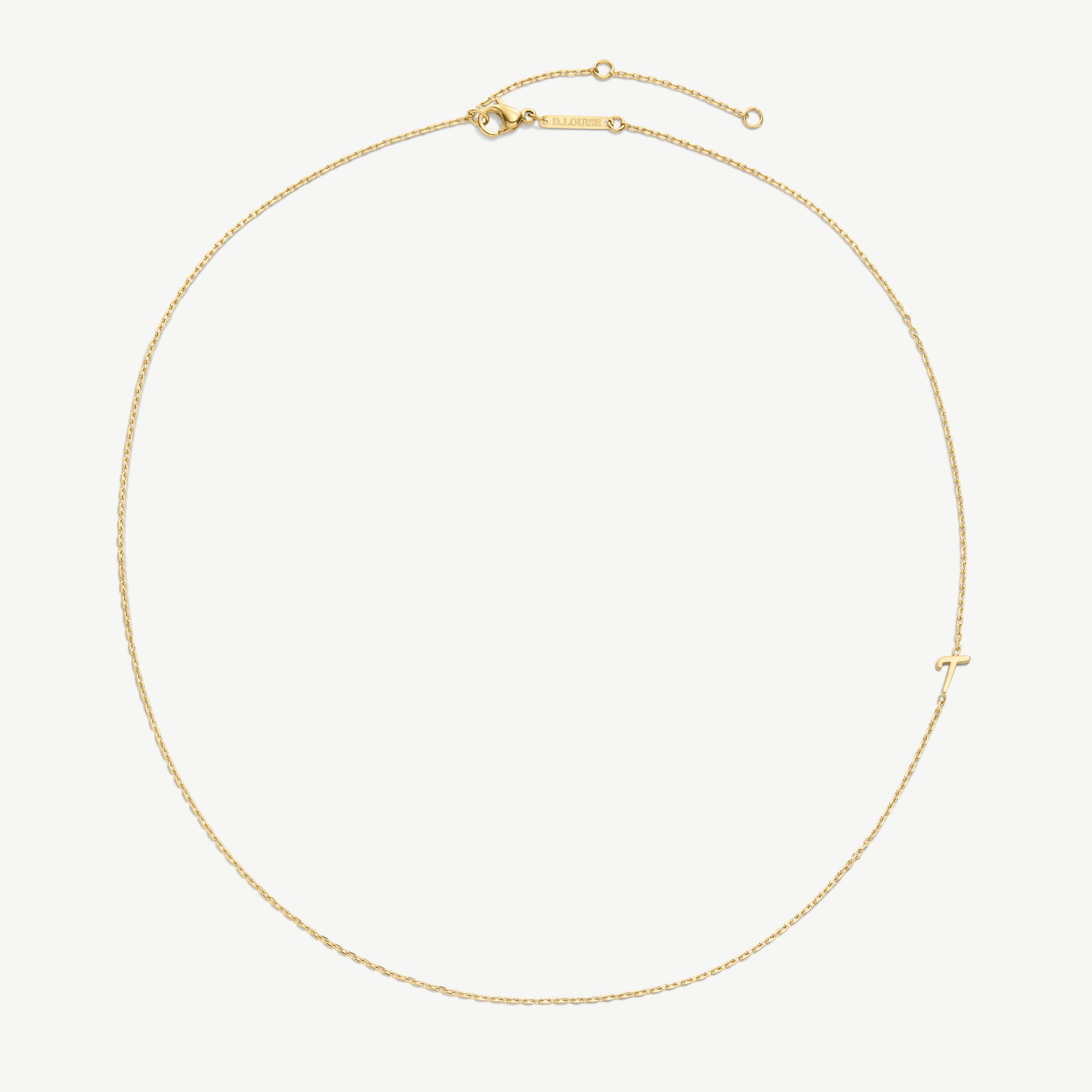 Initial Chain Necklace