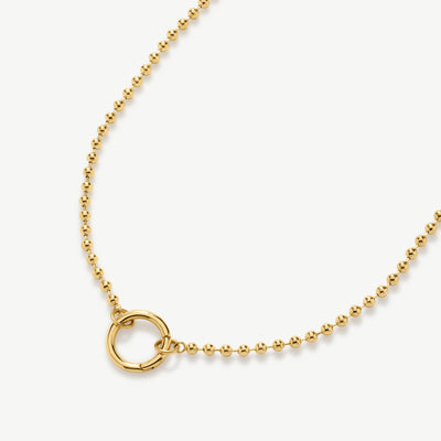 Ball Chain Charm Necklace