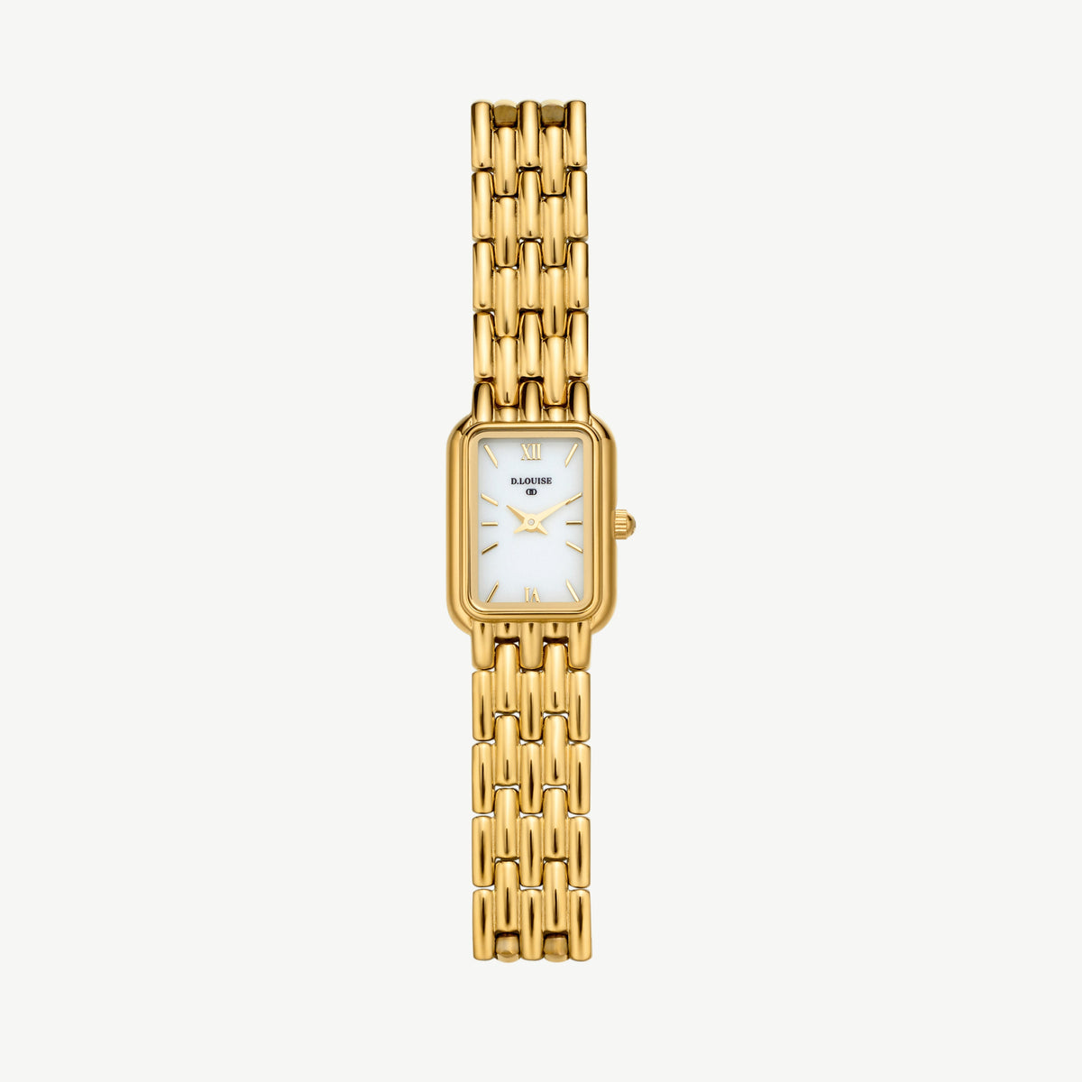 Graduated Link Classic Elegant Gold Women\'s Bracelet Watch Iconic Link & Classic Lumine Bracelet Set main image 3
