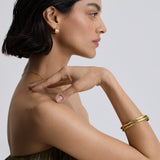 Classic Chunky Gold Bangle