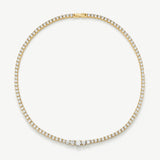 Luxe Graduated Tennis Necklace