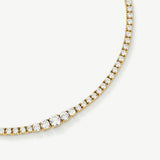 Luxe Graduated Tennis Necklace