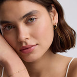 Tiered Gold Hoops