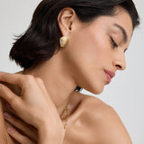 Vintage Ribbed Earrings