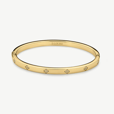 Clover Bangle Slim