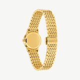 Classic Link Round Gold Watch Black Dial