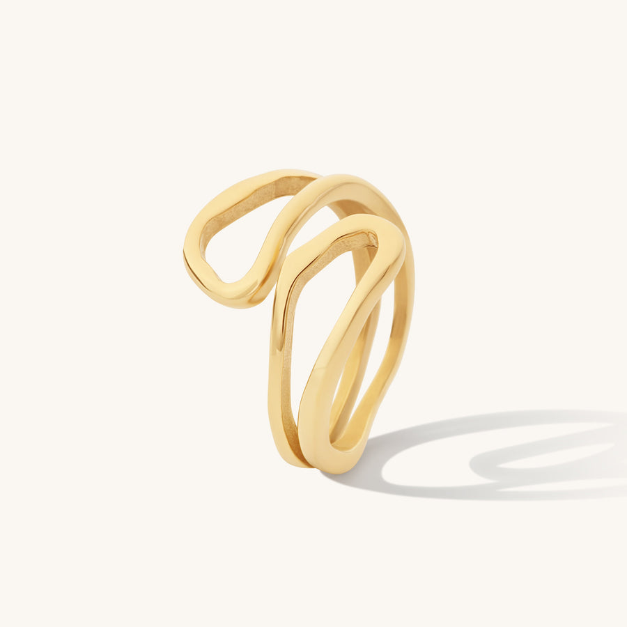 Outlined Wrap Ring