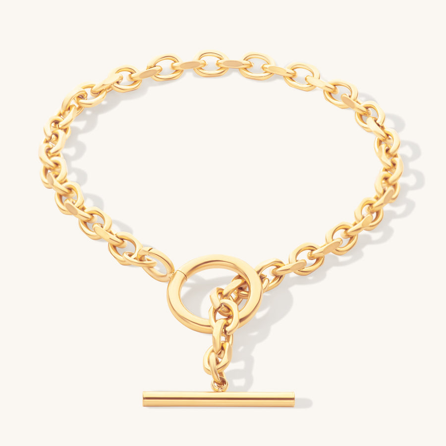 Cuban T Bar Bracelet