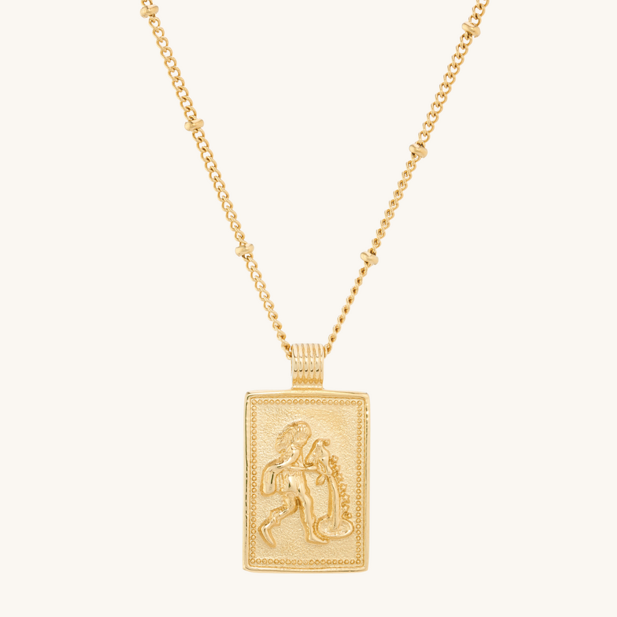 Aquarius Zodiac Necklace