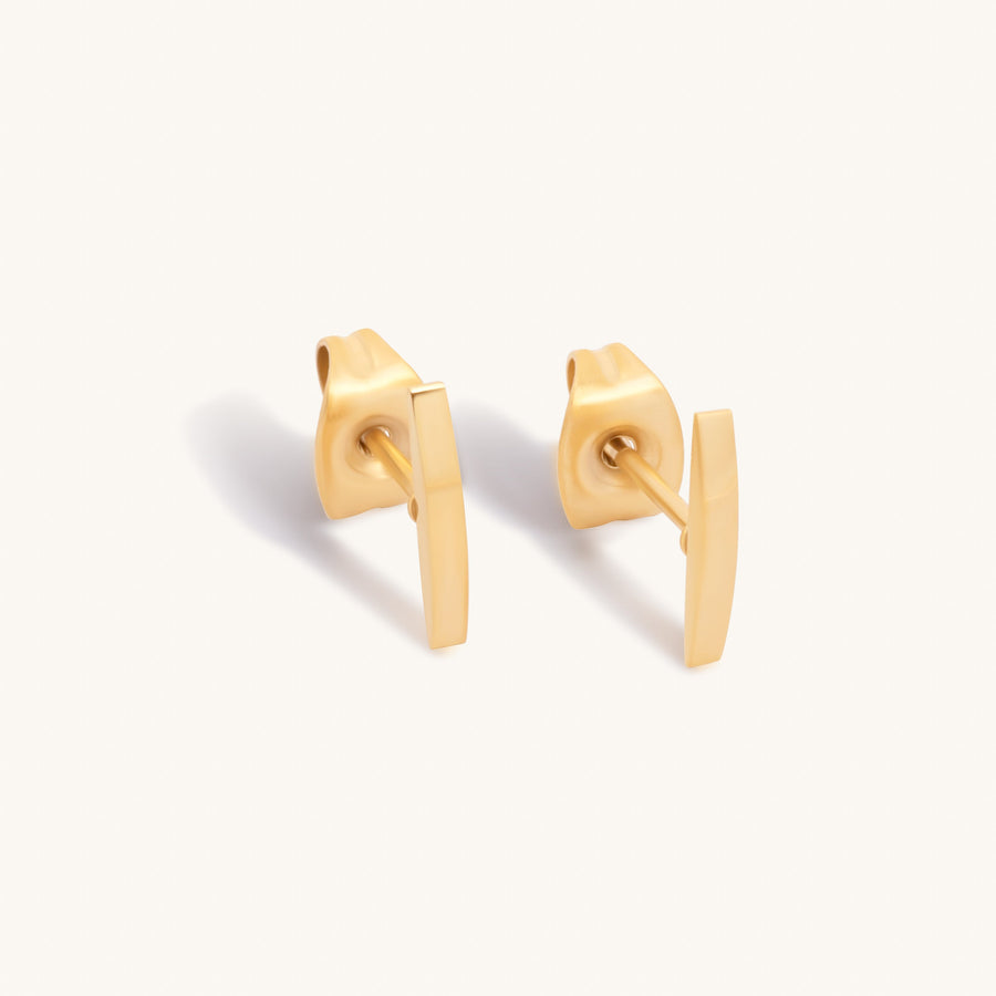 Bar Stud Earrings